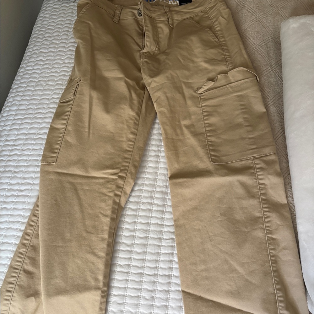 VIP Tan Skinny Pants Versatile Cotton